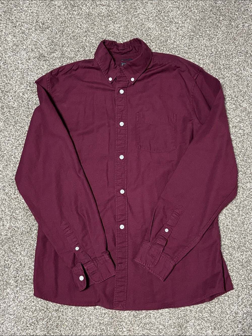 GAP Youth/YA men’s Button-Down Shirt in Burgundy